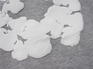 新品同様 DenimTears デニムティアーズ TheCottonWreathSweatpants ザコットンリーススウェットパンツ グレー ホワイト XXL 中古 4b004849