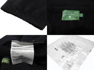 新品未使用 DENIM TEARS デニムティアーズ THE COTTON WREATH コットンリース スウェットパンツ DT29834 サイズXXL ブラック 中古 4b004850