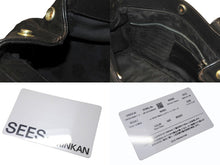 Load image into Gallery viewer, CHROME HEARTS クロムハーツ JJ DEAN MINI JJディーン ミニ ハンドバッグ レザーライダース シルバ−925 ブラック 美品 中古 4b004854