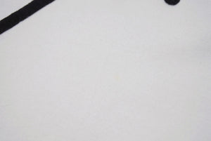 CHRISTIAN DIOR クリスチャンディオール Vネック半袖Ｔシャツ ガリアーノ期 4H16155950 ホワイト ブラック サイズ42 美品 中古 4b004856 