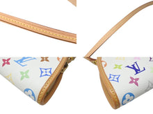 Load image into Gallery viewer, 新品同様 LOUIS VUITTON ルイヴィトン シャーリー 2WAYバッグ M40049 モノグラム マルチカラー ホワイト 村上隆 中古 4b004857