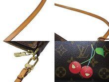 Load image into Gallery viewer, 極美品 LOUIS VUITTON ルイヴィトン モノグラム チェリー ポシェットアクセソワール アクセサリーポーチ 村上隆 M95008 中古 4b004860