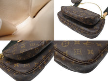 Load image into Gallery viewer, 極美品 LOUIS VUITTON ルイヴィトン モノグラム ミュルティポシェット アクセソワール カーキ ショルダーバッグ M44813 中古 4b004864