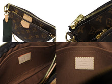 Load image into Gallery viewer, 極美品 LOUIS VUITTON ルイヴィトン モノグラム ミュルティポシェット アクセソワール カーキ ショルダーバッグ M44813 中古 4b004864