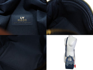 新品同様品 LOUISVUITTON ルイヴィトン NIGO ジャパニーズクルーザー ハンドバッグ M45970 デニム トリヨン インディゴ 中古 4b004867