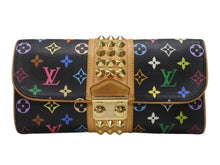 画像をギャラリービューアに読み込む, LOUIS VUITTON ルイヴィトン ポシェット コートニー クラッチバッグ M45640 モノグラム マルチカラー ブラック 村上隆 美品 中古 4b004868