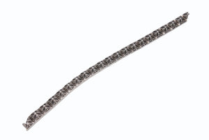 CHROME HEARTS クロムハーツ PYRAMID PLS LNK 3/8 ピラミッド プラスリンク ブレスレット 重量約71.1g 19リンク シルバー925 美品 中古 4b004873