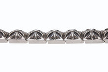 Load image into Gallery viewer, CHROME HEARTS クロムハーツ PYRAMID PLS LNK 3/8 ピラミッド プラスリンク ブレスレット 重量約71.1g 19リンク シルバー925 美品 中古 4b004873
