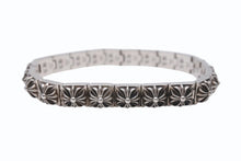 Load image into Gallery viewer, CHROME HEARTS クロムハーツ PYRAMID PLS LNK 3/8 ピラミッド プラスリンク ブレスレット 重量約78.1g 21リンク 美品 中古 4b004874
