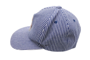 同様に A BATHING APE アベイシングエイプ × FELIX フェリックス スナップ バックキャップ 002CPC231931X サイズF デニム 中古 4b004880 