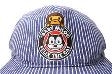 画像をギャラリービューアに読み込む, 同様に A BATHING APE アベイシングエイプ × FELIX フェリックス スナップ バックキャップ 002CPC231931X サイズF デニム 中古 4b004880 