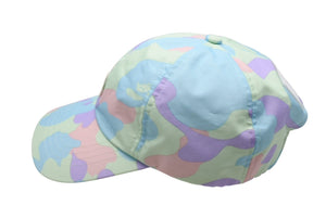 A BATHING APE アベイシングエイプ スナップ バックキャップ 001CPF302504X サイズF マルチカラー カモフラ柄 美品 中古 4b004881 