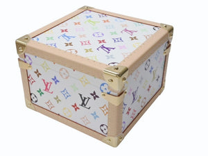 未使用 ルイヴィトン モノグラム LV×TM マルピラミッド トランクケース M13126 ルイ マルチカラー 村上隆 中古 4b004882 
