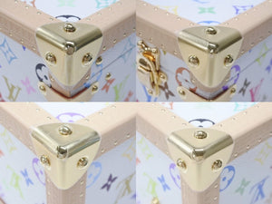 未使用 ルイヴィトン モノグラム LV×TM マルピラミッド トランクケース M13126 ルイ マルチカラー 村上隆 中古 4b004882 
