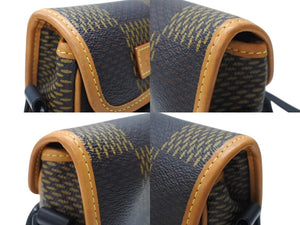 LOUIS VUITTON ルイヴィトン アマゾン メッセンジャーショルダーバッグ N40357 ダミエジャイアント NIGO LVスクエアード 美品 中古 4b004889