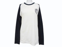 Load image into Gallery viewer, CHROME HEARTS クロムハーツ Old Vine Dagger LS Tee オールドモデル ヴァインダガー ラグラン長袖Tシャツ ホワイト ブラック 美品 中古 4b004900