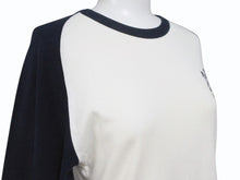 Load image into Gallery viewer, CHROME HEARTS クロムハーツ Old Vine Dagger LS Tee オールドモデル ヴァインダガー ラグラン長袖Tシャツ ホワイト ブラック 美品 中古 4b004900