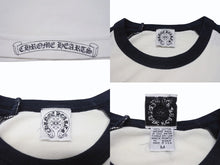 Load image into Gallery viewer, CHROME HEARTS クロムハーツ Old Vine Dagger LS Tee オールドモデル ヴァインダガー ラグラン長袖Tシャツ ホワイト ブラック 美品 中古 4b004900