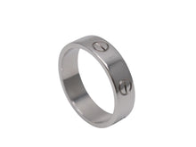 Load image into Gallery viewer, 新品同様 CARTIER カルティエ LOVEリング クラシックモデル B4084700 重量約9.5g 750刻印 サイズ63 約22号 ホワイトゴールド 中古 4b004901