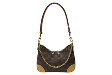 Load image into Gallery viewer, 新品同様 LOUIS VUITTON ルイヴィトン ブーローニュ PM 2WAYバッグ ワンショルダーバッグ M45832 IC ブラウン ゴールド金具 中古 4b004902