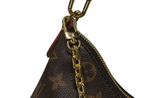 新品同様 LOUIS VUITTON ルイヴィトン ブーローニュ PM 2WAYバッグ ワンショルダーバッグ M45832 IC ブラウン ゴールド金具 中古 4b004902