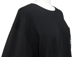 極美品 CHROME HEARTS クロムハーツ ホースシュー 長袖Tシャツ ロングスリーブ ロサンゼルス限定 ブラック サイズL 中古 4b004904