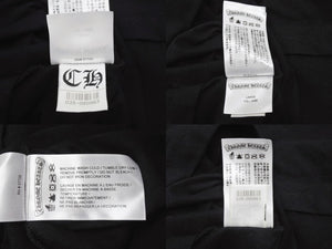 極美品 CHROME HEARTS クロムハーツ ホースシュー 長袖Tシャツ ロングスリーブ ロサンゼルス限定 ブラック サイズL 中古 4b004904