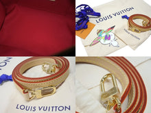 Load image into Gallery viewer, 新品未使用 LOUIS VUITTON ルイヴィトン LV TM スピーディー バンドリエール20 チェリーブロッサム ハンドバッグ M13094 中古 4b004905