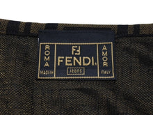画像をギャラリービューアに読み込む, 極美品 FENDI フェンディ タンクトップ ノースリーブ サイズ40 ズッカ柄 ベージュ ブラック 中古 4b004919 