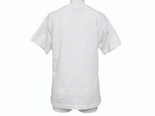 Load image into Gallery viewer, LOUIS VUITTON ルイヴィトン 21SS 半袖Tシャツ RW211W サイズXS チェーン 反転ロゴプリント ホワイト ブラック 美品 中古 4b004920