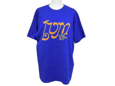 ルイヴィトン ルイヴィトン LVMインターシャＴシャツ ニット RM211M ZLW HKN15W コットンブルー マルチカラー サイズXS 美品 中古 4b004921 