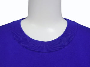 LOUIS VUITTON ルイヴィトン LVMインターシャＴシャツ ニット RM211M ZLW HKN15W コットンブルー マルチカラー サイズXS 美品 中古 4b004921