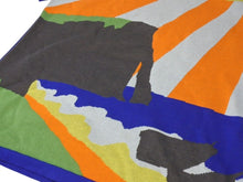 Load image into Gallery viewer, LOUIS VUITTON ルイヴィトン LVMインターシャＴシャツ ニット RM211M ZLW HKN15W コットンブルー マルチカラー サイズXS 美品 中古 4b004921