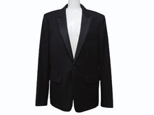 Load image into Gallery viewer, SAINT LAURENT PARIS サンローラン パリ ジャケット 392891 ブラック サイズ50 ウール 美品 中古 4b004927