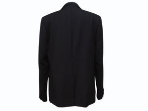 SAINT LAURENT PARIS サンローラン パリ ジャケット 392891 ブラック サイズ50 ウール 美品 中古 4b004927