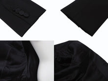 Load image into Gallery viewer, SAINT LAURENT PARIS サンローラン パリ ジャケット 392891 ブラック サイズ50 ウール 美品 中古 4b004927