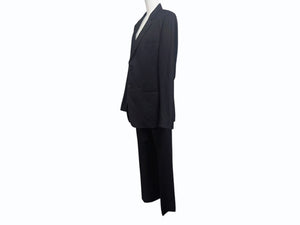 極美品 Emporio Armani エンポリオアルマーニ セットアップ テーラードジャケット スラックス サイズ48 EXILE SHOKICHI着用 中古 4b004930