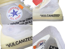 画像をギャラリービューアに読み込む, CONVERSE × OFF-WHITE コンバース オフホワイト CHUCK TAYLOR ALL-STAR VULCANIZED チャックテイラー バレー 162204C ホワイト サイズ29.5 美品 中古 4b004936 