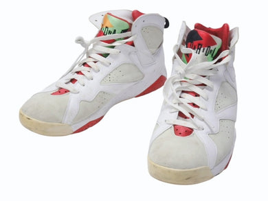 NIKE ナイキ Air Jordan 7 Retro Hare エアジョーダン7 レトロ ヘア 2015年 304775-125 ホワイト レッド サイズ30cm 美品 中古 4b004939
