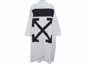 OFF-WHITE オフホワイト 16AW S. Francesco 聖フランチェスコ 半袖Tシャツ OMAA011F16 サイズXXL ホワイト 良品 中古 4b004951 