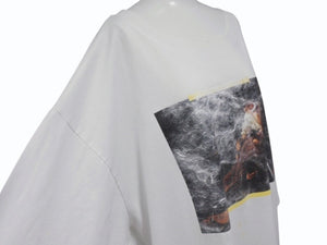 OFF-WHITE オフホワイト 16AW S. Francesco 聖フランチェスコ 半袖Tシャツ OMAA011F16 サイズXXL ホワイト 良品 中古 4b004951 