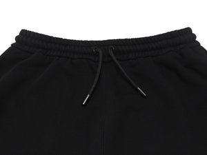 極美品 OFF-WHITE オフホワイト ダイアゴナル刺繍 スウェットパンツ ジョガーパンツ OMCH054F23FLE010 サイズXXL ブラック 中古 4b004953 