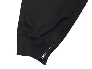Y-3 ワイスリー コットンサルエルパンツ 1AX001 サイズM ロゴプリント ブラック ADIDAS アディダス 良品 中古 4b004957 