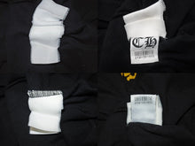 Load image into Gallery viewer, CHROME HEARTS クロムハーツ ダガー 半袖Tシャツ サイズXXL スクロールラベル ロゴプリント ブラック イエロー 美品 中古 4b004959