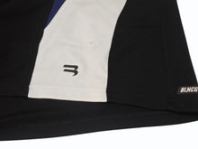 Load image into Gallery viewer, 極美品 BALENCIAGA バレンシアガ 21AW HOCKEY SHORTS ホッケーショーツ 657106 ポリエステル ブラック ブルー ホワイト サイズM 中古 4b004961