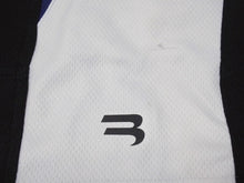 Load image into Gallery viewer, 極美品 BALENCIAGA バレンシアガ 21AW HOCKEY SHORTS ホッケーショーツ 657106 ポリエステル ブラック ブルー ホワイト サイズM 中古 4b004961