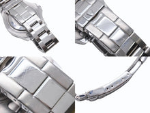Load image into Gallery viewer, 極美品 ROLEX ロレックス YACHTMASTER ヨットマスター 腕時計 168622 ロレジウム ボーイズサイズ(35mm) シルバー 中古 4b004965