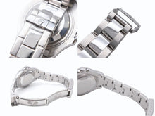 Load image into Gallery viewer, 極美品 ROLEX ロレックス YACHTMASTER ヨットマスター 腕時計 168622 ロレジウム ボーイズサイズ(35mm) シルバー 中古 4b004965