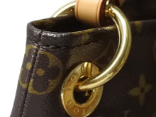 Load image into Gallery viewer, 新品同様 LOUIS VUITTON ルイヴィトン アーツィーMM トートバッグ M40249 モノグラム PVC レザー ゴールド金具 中古 4b004971