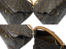 Load image into Gallery viewer, 新品同様 LOUIS VUITTON ルイヴィトン アーツィーMM トートバッグ M40249 モノグラム PVC レザー ゴールド金具 中古 4b004971